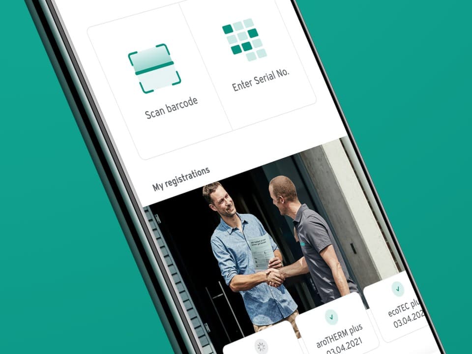 vepSCAN alkalmazás kezdőképernyője